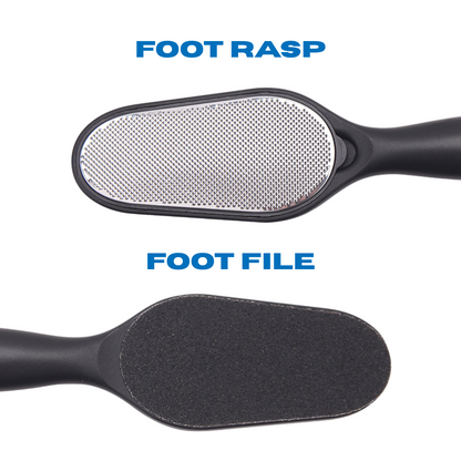 P09 - Double-side Callus Remover with Foot File Detachable Foot Rasp