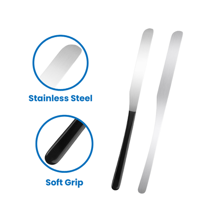 Korean Stainless Steel Makeup Foundation Mixing Spatula
