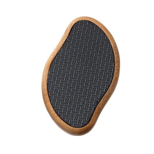 P04 - Callus Remover Bamboo Handle Nano-Glass Foot Rasp