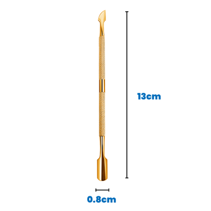 Stainless Steel Spoon & Knife Dual End Cuticle Pusher