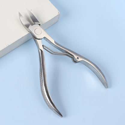 Stainless Steel Nail Nippers / Clippers with Non-slip Handle