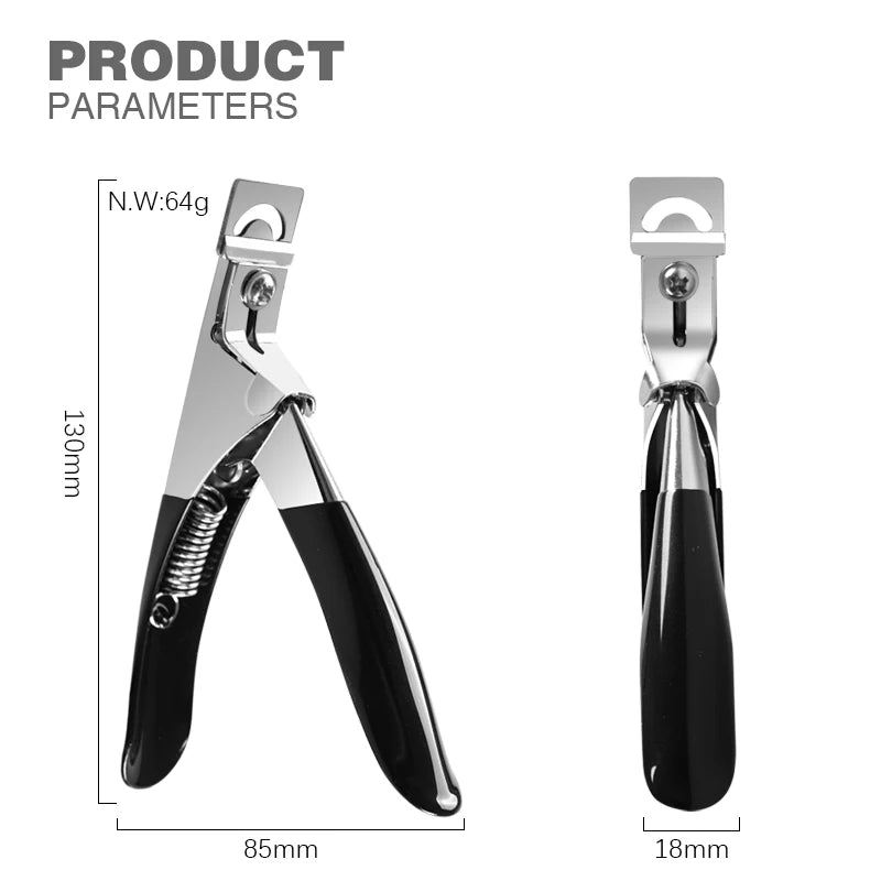 Stainless Steel Artificial Nail Nipper ( nail tip cutters )
