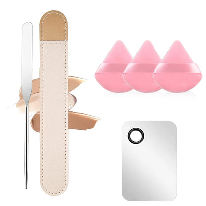 Stainless Steel Makeup Foundation Mixing Spatulas