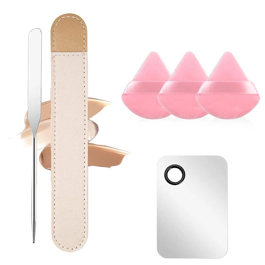 Stainless Steel Makeup Foundation Mixing Spatulas