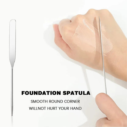 Stainless Steel Makeup Foundation Mixing Spatulas