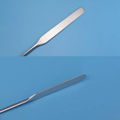 Stainless Steel Makeup Foundation Mixing Spatula with OPP bag