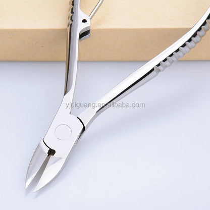 Stainless Steel Nail Nippers / Clippers with Non-slip Handle