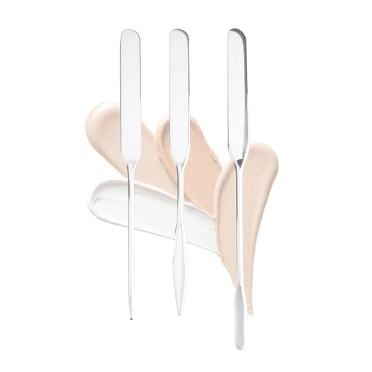 Korean Stainless Steel Makeup Foundation Mixing Spatula