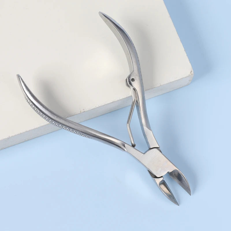 Stainless Steel Nail Nippers / Clippers with Non-slip Handle