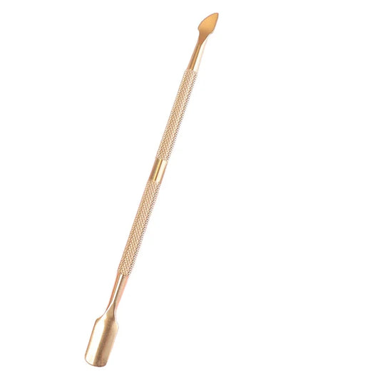 Stainless Steel Spoon & Knife Dual End Cuticle Pusher