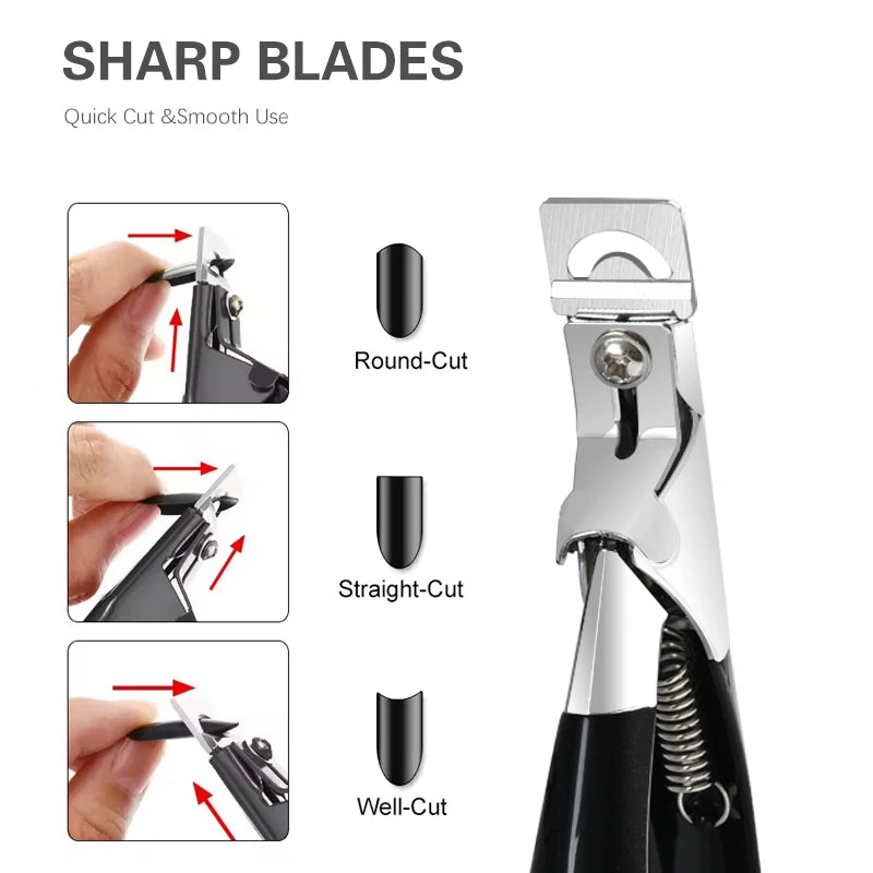 Stainless Steel Artificial Nail Nipper ( nail tip cutters )