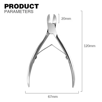 4.7 Inch Stainless Steel Toenail Nippers / Clippers - Thick Nail