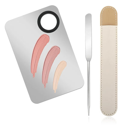 Stainless Steel Makeup Foundation Mixing Spatulas