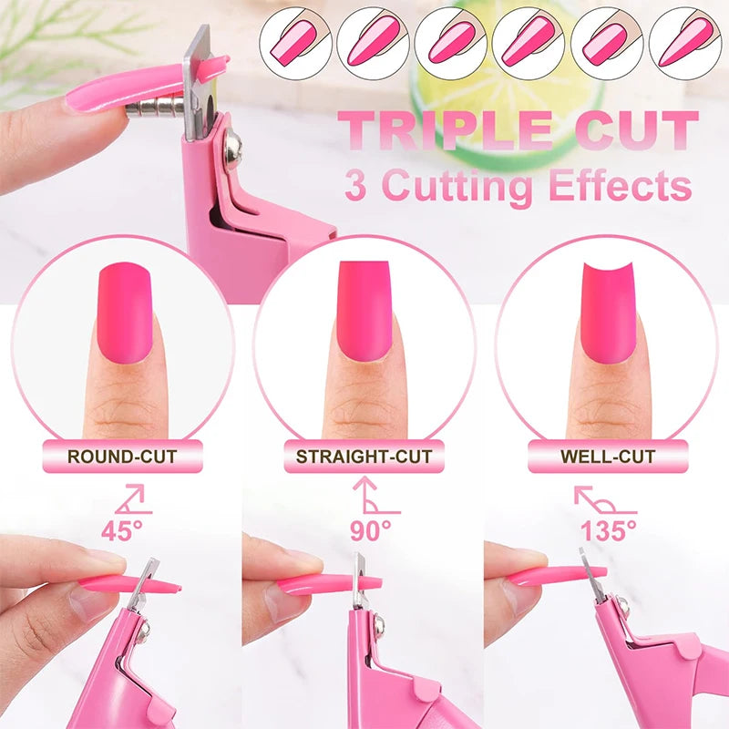 Stainless Steel Artificial Nail Nipper ( nail tip cutters )