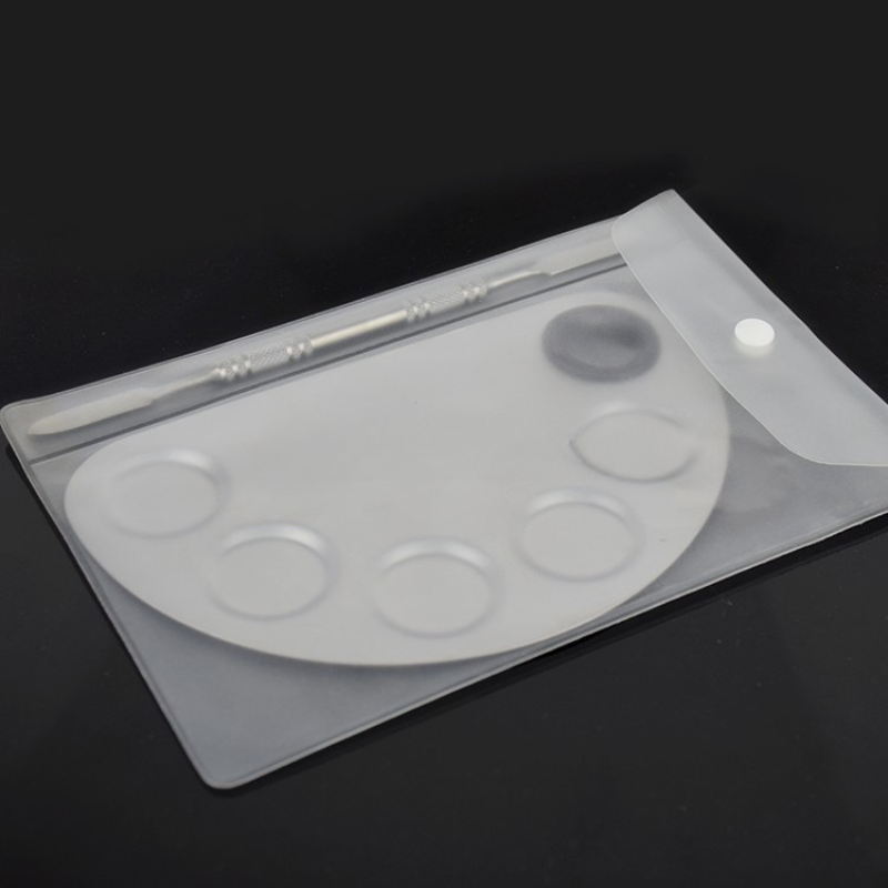 Makeup Stainless Steel Palette and Spatula Kit