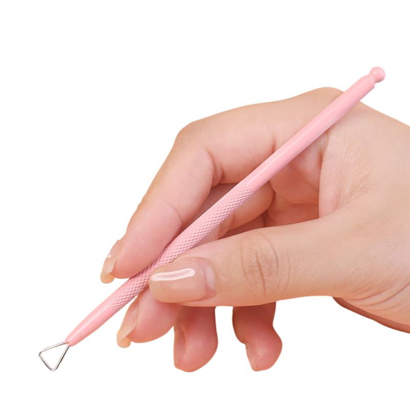 Customized Stainless Steel Manicure Triangle Gel Scraper / Remover